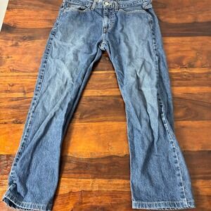 Hilfiger Men's Relaxed Fit Blue Jeans Size‎ 32x30 Denim Rebel Slim